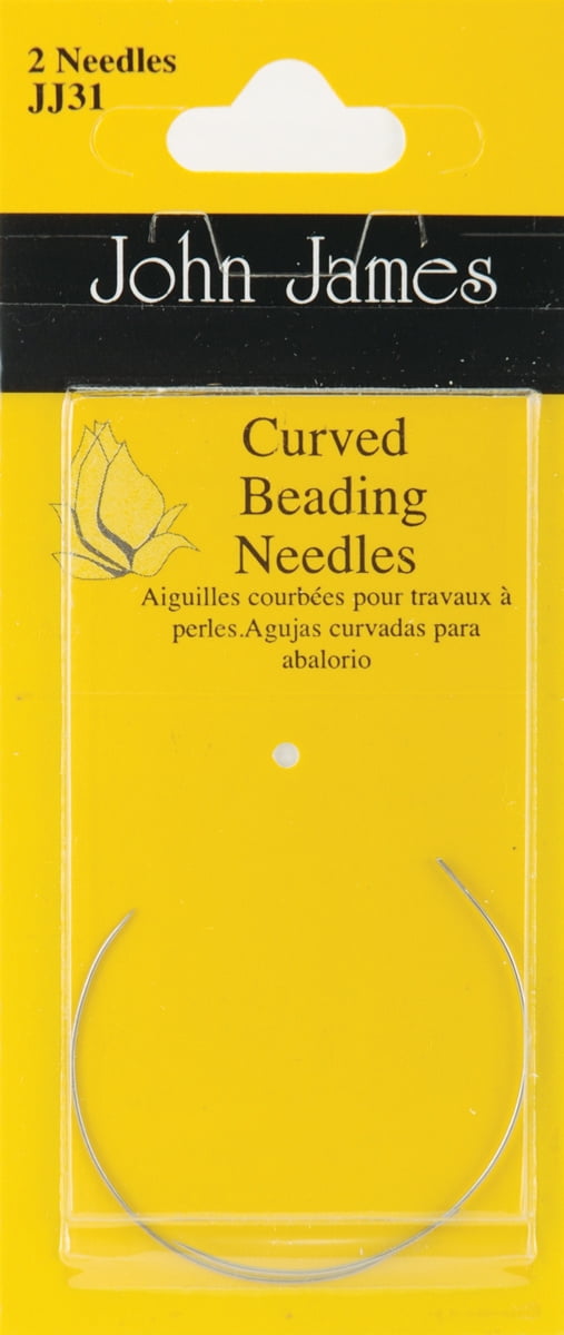 Notions - In Network Curved Beading Needles-2/Pkg