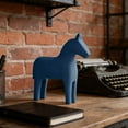 thumbnail image 4 of Mnhhatv Large Wooden Horse Sculpture Home Decor for Living Room TV Cabinet Tea Table Display Minimalist Modern Style with Smooth Lines and Calm Colors for Shelf Table Office Accent and Art Collection, 4 of 6
