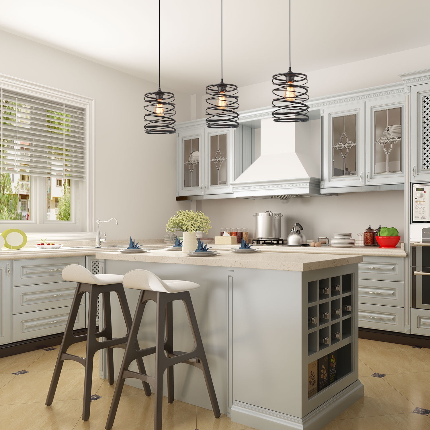 Farmhouse Kitchen Pendant Lights – Kitchen Info