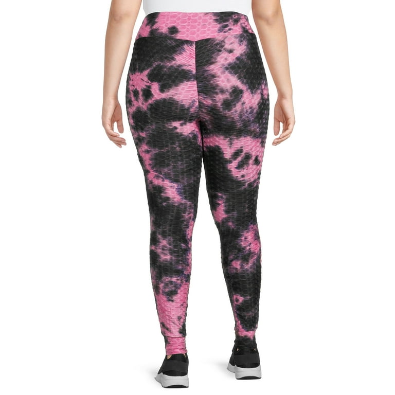 Eye Candy Juniors Plus Size Tie Dye Butt Lifting Honeycomb Jogger Pants Walmart