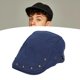 thumbnail image 1 of Gombado de Newsboy, decoración de remaches Ligero Transpirable Bloqueo de Sombrero Plano de Moda para los Hombres, 1 of 7
