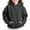 Dark Gray, variant on NAISIBABY Hoodies for Girls Size 10,Long Sleeve Solid with Pockets Pullover Sweatshirts Black