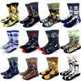 thumbnail image 2 of 2023 nuevo Otoño Invierno película de Star Wars hombres calcetines maestro Yoda R2-D2 calcetines de Cosplay Wookiee Caballero Jedi novedad calcetines de mujer 37-45, 2 of 4