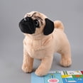 thumbnail image 4 of Cute Simulation Pug Doll Plush Toy Pug Shar Pei Pug Ragdoll Doll Stuffed Doll, 4 of 5