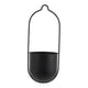 thumbnail image 3 of Maceta colgante,Maceta colgante con diseño de cesta colgante,Maceta para jardinería colgante para exteriores,Jardinera colgante para plantas de interior para colgar en la pared,Cesta, 3 of 9