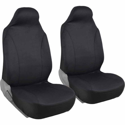 Front Pair of Bucket Seat Covers for Car, Rome Polyester Cloth