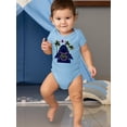 thumbnail image 2 of Funny Shark Smiling Bodysuit Infant -Image by Shutterstock,  24 Months, 2 of 4