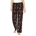 thumbnail image 1 of Balery Monster Truck Pantalones de pijama para mujer, pijamas ultraligeros, pantalones de estar por casa-X-Large, 1 of 6