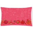 thumbnail image 1 of Carolines Treasures BB5133PW1216 Fruits et Légumes en Toile Rouge Coussin Décoratif, 1 of 3