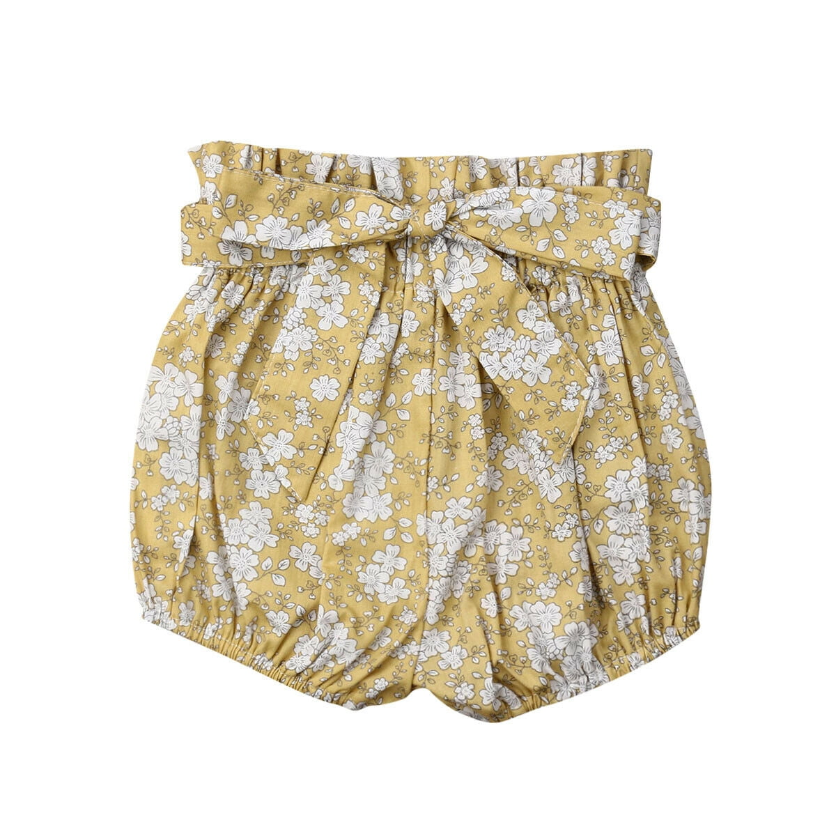 baby girl high waisted bloomers