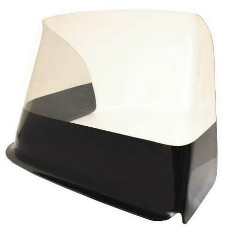 Ranger Boat Windshield 6900036SNH | 32 Inch Smoke Black Plexiglass