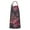 Pioneer Flower Floral-3, variant on Pioneer Flower Floral Print Pattern Apron-Garden Aprons for Women with Pockets-Cotton Linen Waterproof Kitchen Cooking Gardening Aprons Adjustable for Kitchen,Cooking,BBQ and Salon 33x27 Inch