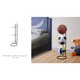 thumbnail image 5 of Estante De Almacenamiento De Pelotas Deportivas, Soporte De Almacenamiento De Baloncesto, Organizador Para El Hogar, Soporte De Exhibición Vertical De Hierro Para Voleibol, Fútbol, ​​Baloncesto Scienceny HA038567-00, 5 of 6