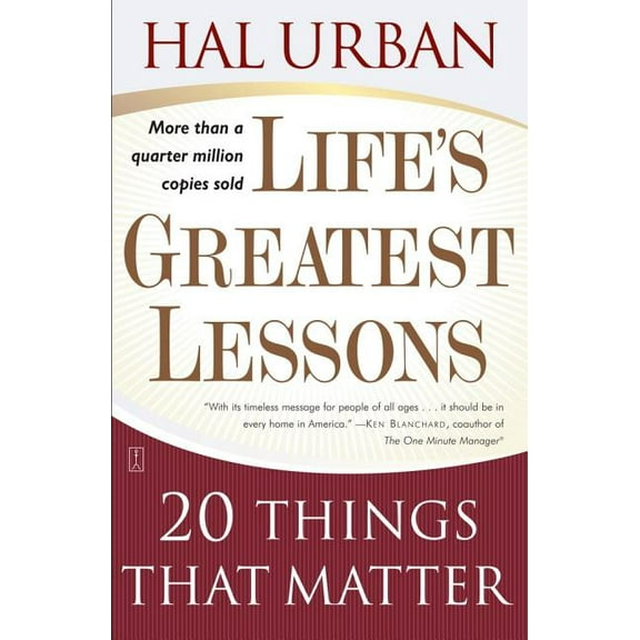 Life's Greatest Lessons: 20 Things That Matter, (Paperback)