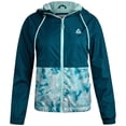 thumbnail image 2 of Reebok Womens Rain Jacket Lightweight Water-Resistant Windbreaker for Women with Adjustable Hood, 2 of 7