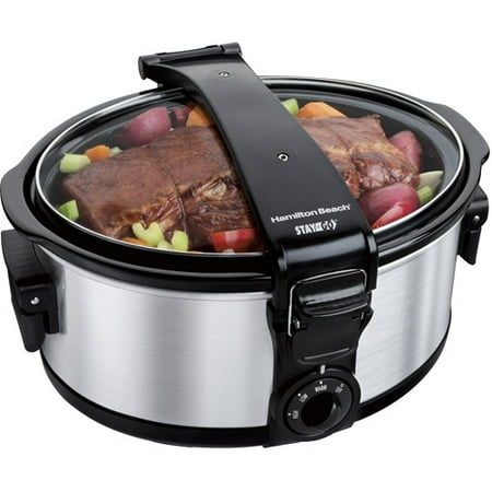 Hamilton Beach 6-Quart Stay or Go Portable Slow Cooker