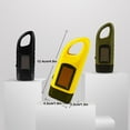 thumbnail image 3 of tredstone Portable Outdoors Solar Multifunctional Hand Cranked Flashlights Lamp Powered Yellow, 3 of 6
