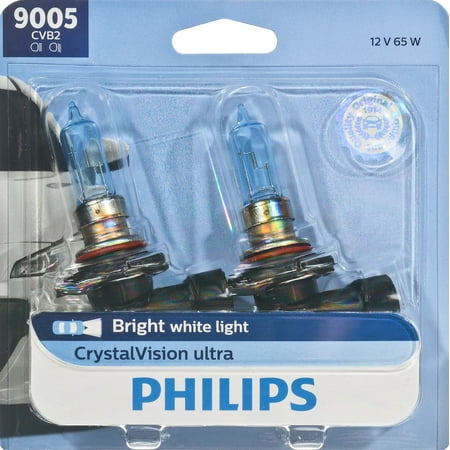 Philips CrystalVision Ultra Headlight 9005, Pack of