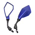 thumbnail image 3 of Universal Motorcycle Rearview Mirror Pair ABS CNC 10mm Screw Fit for ATV Motocross, 3 of 6