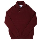 Tommy Hilfiger NEW Red Zifandel Mens Size Small S Shawl-Collar Sweater