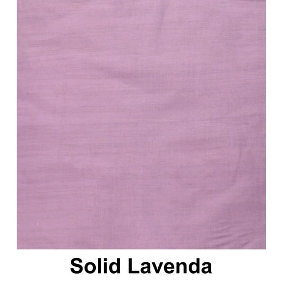 Solid Lavenda Print Cotton Bandana (22 inches x 22 inches)