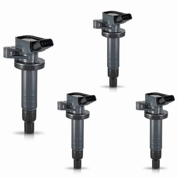 ISA Set of 4 Ignition Coil Pack 1.8L V4 For Chevrolet Chevy Pontiac Toyota Prizm Vibe Celica Corolla Matrix MR2 Spyder 2000 2001 2002 2003 2004 2005 2006 2007 2008 Replacement for UF247 UF315 702526