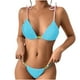 thumbnail image 2 of Trajes de baño tankini para mujer Trajes de baño de color sólido para mujer Traje de baño ajustado de dos piezas Trajes de baño de bikini con tirantes Traje de baño de dos piezas para mujer, 2 of 9