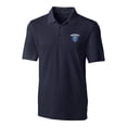 thumbnail image 2 of Men's Cutter & Buck Navy Columbia University Big & Tall Forge Stretch Polo, 2 of 3