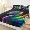 thumbnail image 3 of Manfei Wild Dragon Bed Sheets,Cute Cartoon Animal King Sheets,Western Fantasy Sheet Set For Teens,Breathable Home Decor,4-Piece, 3 of 7