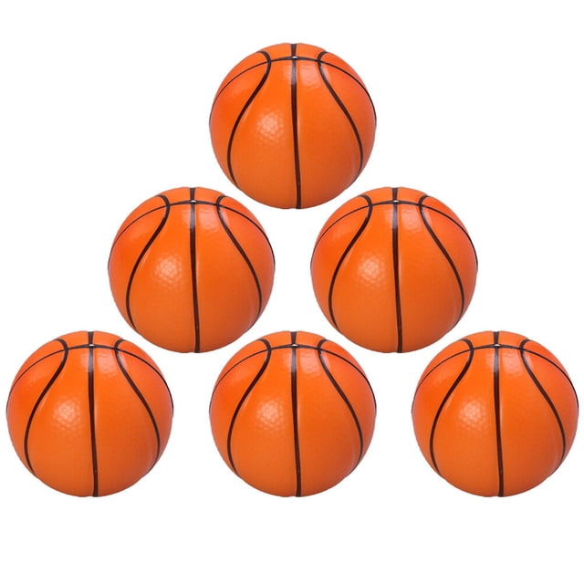 CIMAXIC 6Pcs Mini Basketball Ball Set for Birthday Party Favors Stress Relief and Entertainment