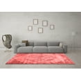 thumbnail image 3 of Ahgly Company Indoor Rectangle Abstract Red Contemporary Area Rugs, 7' x 9', 3 of 4