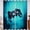 Blue, variant on Alishomtll Blackout Curtains for Kids Room Gaming Print Window Curtains Thermal Insulated Grommet Drapes for Boys Girls