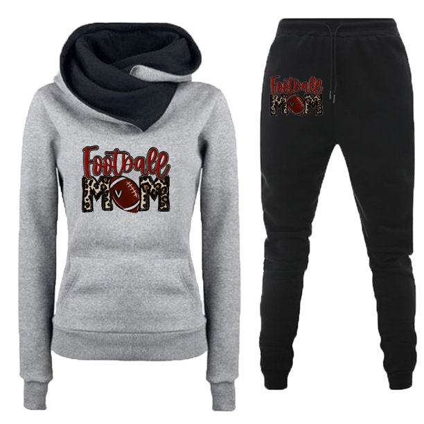 Puntoco Moda Mujer Otoño Invierno Trajes Chándales Impresión Manga Larga Jersey Sudaderas Pantalones Traje Liquidación Puntoco Puntoco-1451