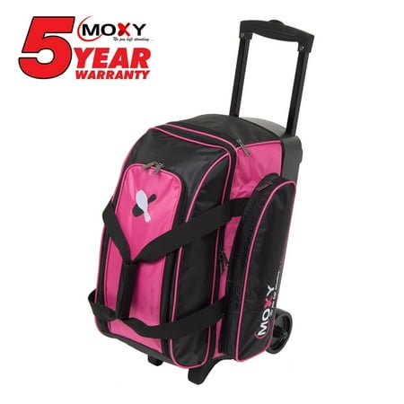 Moxy 2-Ball Roller Bowling Bag - Pink (Best 4 Ball Roller Bowling Bag)