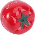 thumbnail image 2 of Timer Vintage Kitchen Timer Decorating Tools Kids Homework Timer Cooking Vegetable Timer Kitchen Tomato Timer Big Tomato Plastic Outside To Rotate Timing Red, 2 of 3