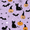 Light Purple Halloween Black Cat, variant on FORMRS Boys Pajama Pants with Pockets Size 6-8Y Kids Lounge Sleep Bottoms, Light Purple Halloween Black Cat