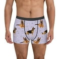 thumbnail image 7 of Disketp German Shepherd Dog Men's Boxer Briefs,Soft and Breathable Cotton Underwear with ComfortFlex Waistband, 7 of 7