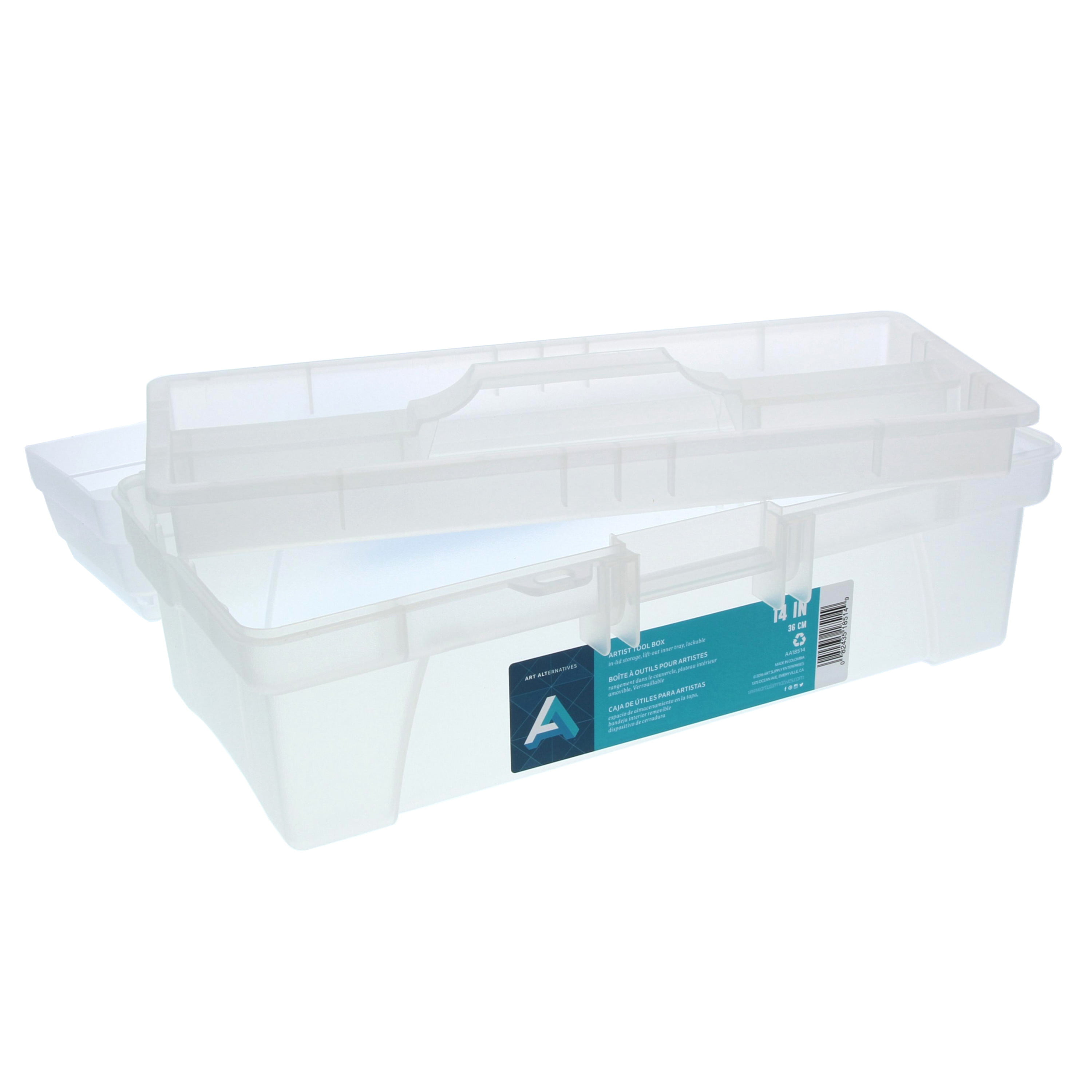 Medium Multi-function Storage Box with Lift Out Trays - MEEDEN Art