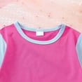 thumbnail image 5 of Tiijoy Girls Outfits Casual Colorblock Short Sleeve Tshirt Shorts Set, Sizes 7-8, 5 of 7