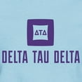 thumbnail image 3 of CafePress - Delta Tau Delta Purple Stacked Signature T Shirt - Women's Classic T-Shirt, 3 of 4