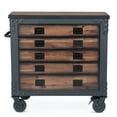 thumbnail image 5 of Duramax 36 inches 5-Drawers Rolling Tool Chest with Wood Top, 5 of 10