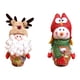 thumbnail image 4 of Cateissary Caja de dulces de Navidad, adorno de para el hogar, soportes para envolver, soporte para regalo de Navidad, suministros para fiestas Muñeco de nieve grande, 4 of 6