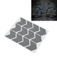 thumbnail image 5 of Pegatinas para ruedas de bicicleta, 12 pegatinas reflectantes para bicicleta, pegatinas reflectantes para bicicleta, pegatina reflectante de seguridad, salida de alta intensidad, 5 of 8