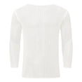 thumbnail image 6 of Krdevn Men's Street Trend Woven Solid Color Mesh Knitted Long Sleeve Top,L, 6 of 9