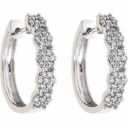 1/2 Carat T.w. Round White Diamond 14 Ca