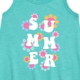 thumbnail image 2 of Instant Message - Summer Flowers - Toddler & Youth Girls A-line Dress, 2 of 5