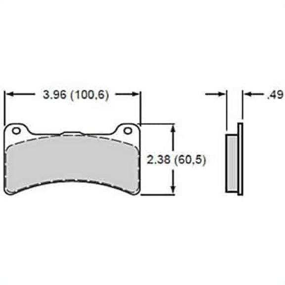 Wilwood 150-11363K BP-10 Brake Pads