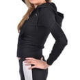 thumbnail image 2 of Sudadera Puma ESS Hooded Sweat para Mujer 816980-01 negro XS, 2 of 4