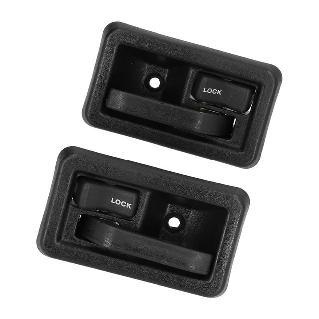 55176477AB, ABS Anticorrosion 2 Pcs Durable Gauche Droite Poignée de Porte Intérieure Résistant à l'Usure Remplacement pour 1987-2004 pour Voiture