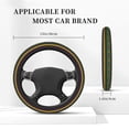 thumbnail image 5 of Disketp Carnival Mardi Gras Elastic Microfiber Steering Wheel Cover for Truck,SUV,Cars,Universal 15 inch,Anti-Slip, 5 of 8